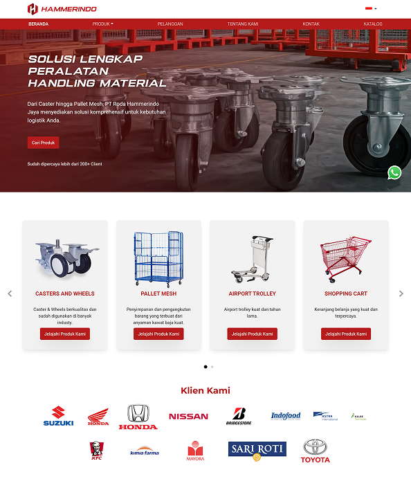 Rodahammerindo Website